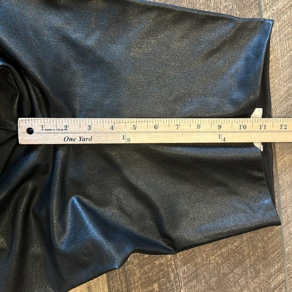 NWT LBLC The Label Women's Ashley Vegan Leather Legging Black Size XS - Picture 6 of 10